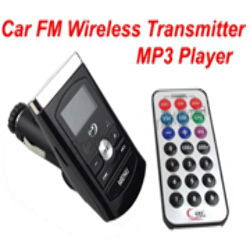 Transmisor FM USB MP3 SD Control Remoto Diseño Elegante
