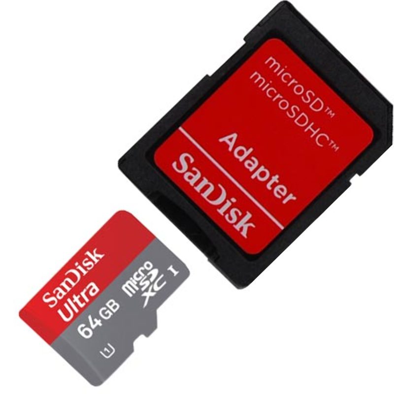 Micro SD 64GB XC SanDisk Ultra *Bulk