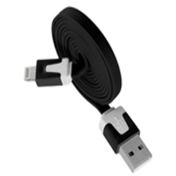 Cable USB Lightning Flat Para iPhone 5 iPad 4 Mini Hasta FW 7.1.