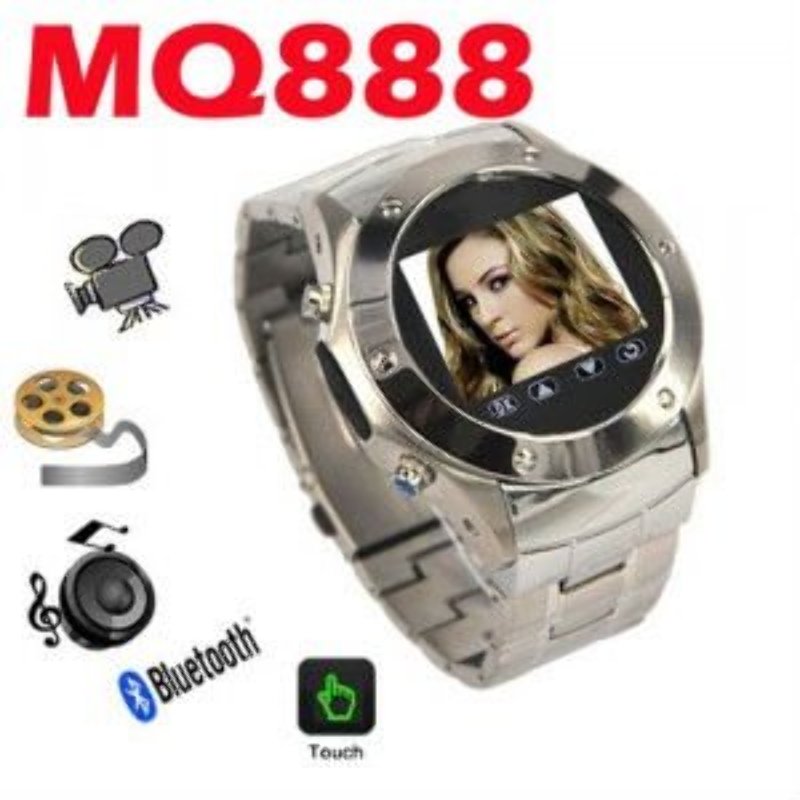 Reloj Celular MQ888 Mp3 Mp4 Bluetooth FM Camara