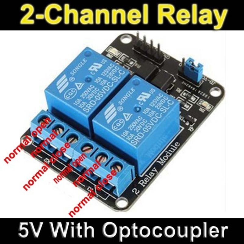 Arduino 2 Rele Relay 2 canales 5V