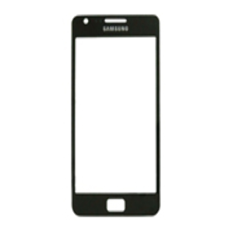 Vidrio Frontal Pantalla Samsung Galaxy S2 i9100 Negro Blanco