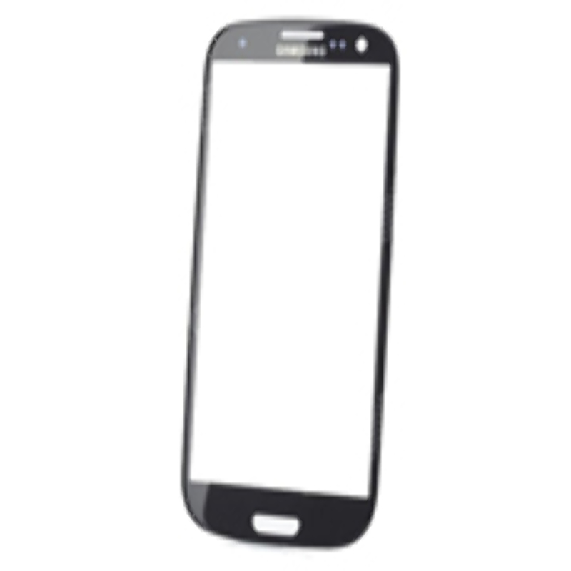 Vidrio Frontal Pantalla Samsung Galaxy S3 i9300 Negro Blanco