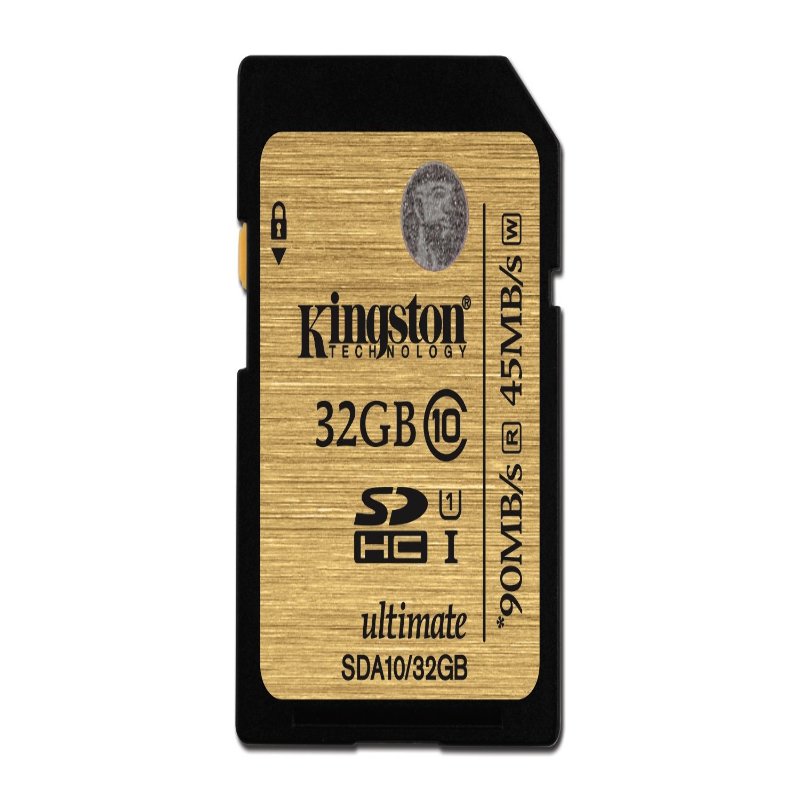 Memoria SD HC 32GB Kingston Clase 10 SDA10/32GB