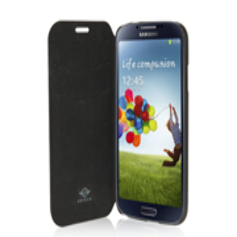 Shield iShell Case Cuero Flip Samsung S4 i9500 Policarbonato
