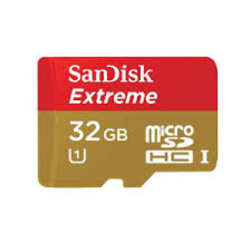 Micro SD HC 32GB SanDisk Extreme SDSDQX-032G 80MB/s
