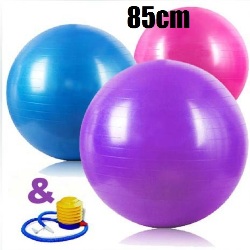 Pelota Balon Pilates 85Cm Yoga Fitness Terapia Embarazo