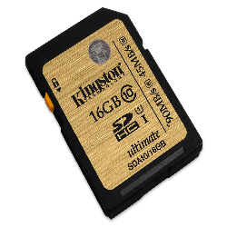 Memoria SD HC 16GB Kingston Clase 10 SDA10/16GB