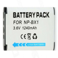 Bateria Reemplaza Sony NP-BX1 DSC-RX100 HX300 HX50V QX100