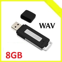 Grabadora Digital 8GB USB Espia Pen Drive