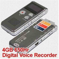 Grabadora Voz Telefonica 4GB Mp3 Player