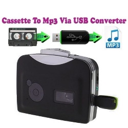 Convierte Transpasa Cassette a Mp3 USB