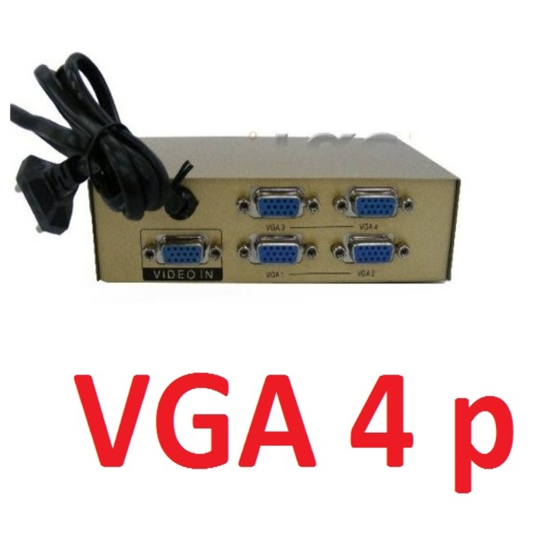 Video Splitter VGA 4 Salidas