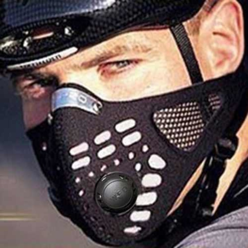 Mascara Anti Smog Filtro Ski Bicicleta Moto Snowboard