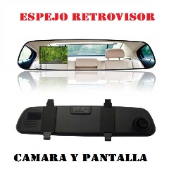 Espejo Retrovisor Camara HD Pantalla LCD
