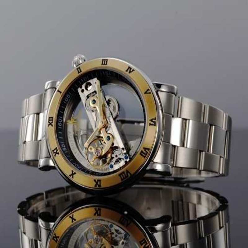 Reloj Colouring Golden Silver