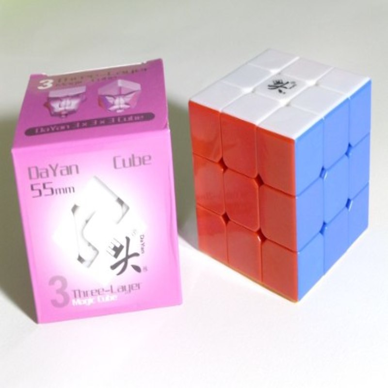 Cubo Dayan Zanchi Stickerless 55mm tipo Rubik