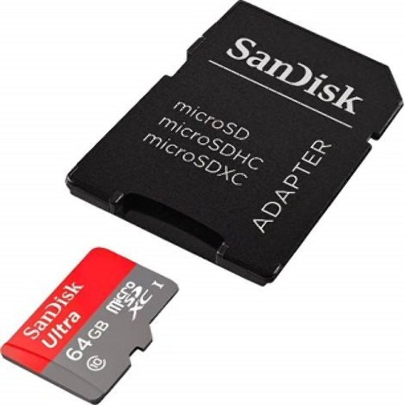 Micro SD 64GB SanDisk Ultra 48MB/s