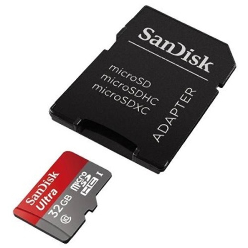 Memoria Micro SD HC 32GB UHS-1 SanDisk 320x 48mbs Sellada Retail