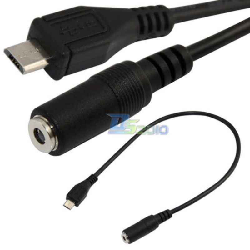 Cable Audio de USB Hembra a Aux Jack Macho 3.5mm Adaptador