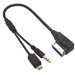 Cable  MDI Volkswagen Interface Aux Lightning iPhone 5 5s 6 +