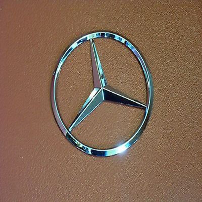 Emblema Mercedes Benz Trasero Maleta Estrella 7,5cm