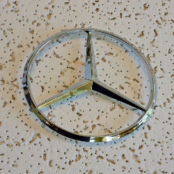 Emblema Mercedes Benz Frontal Capo Estrella 114mm