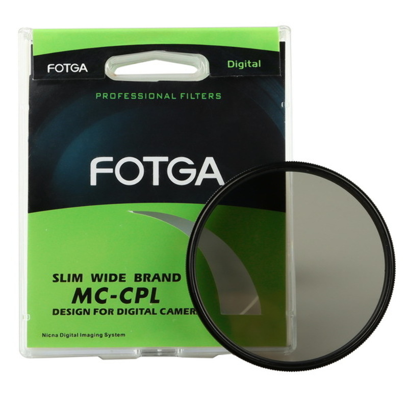 Filtro CPL 58mm Circular Polarizado Fotga Canon 18-55