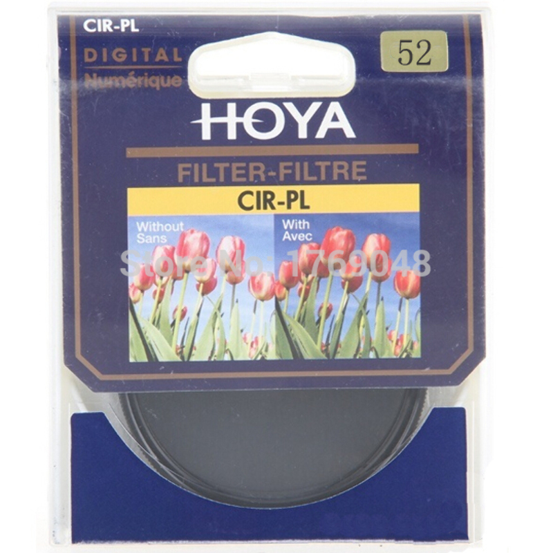 Filtro Hoya Polarizador Circular 52mm Slim Delgado