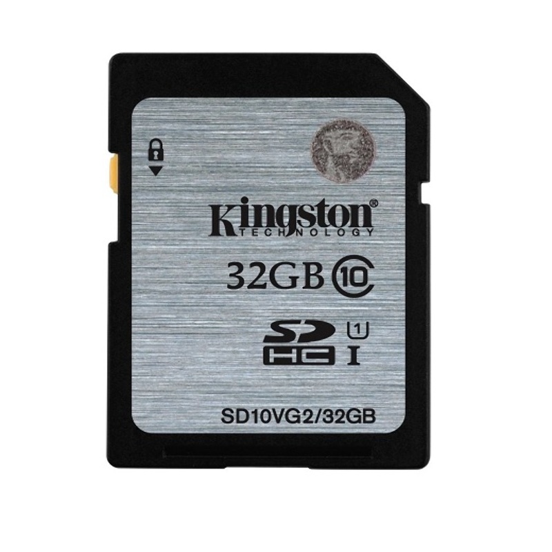 Memoria SD HC 32GB Kingston Clase 10 SD10VG2/32GB