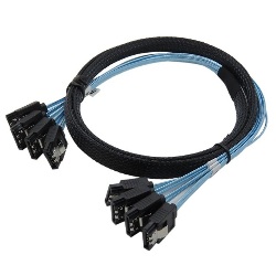Cable para Servidor 6Gbps Sata Sas 1mt