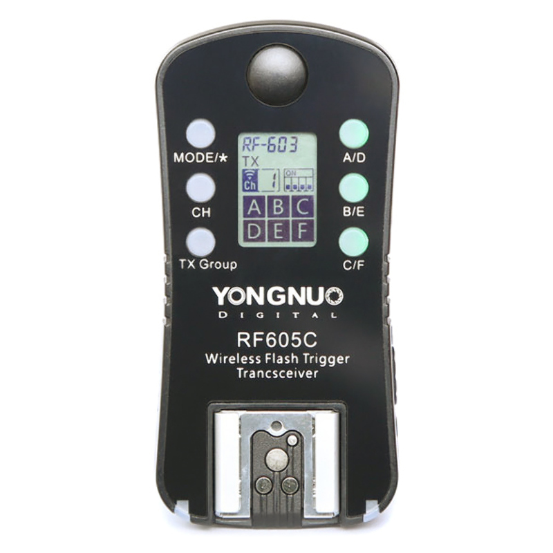 Trigger Controlador Yongnuo RF605C Canon