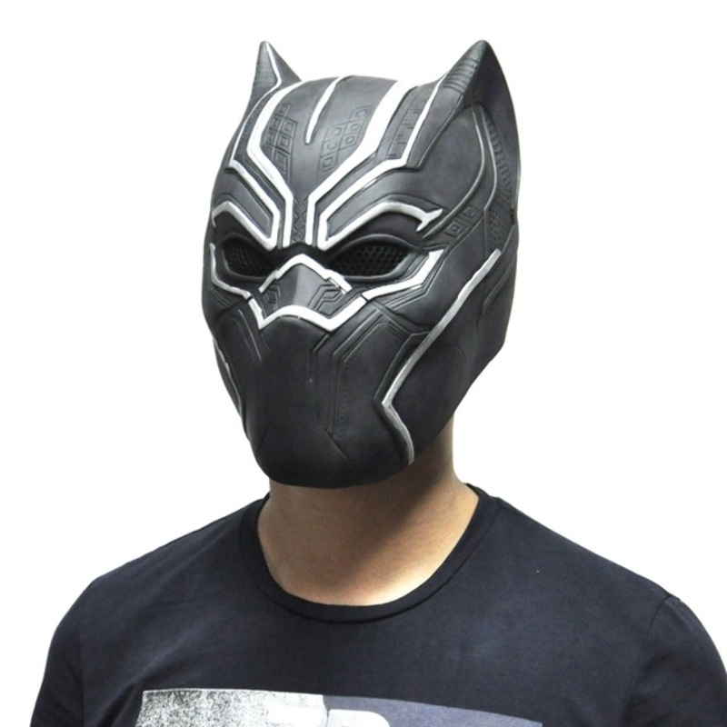 Mascara Panther Pantera 4 Fantasticos Capitan America Halloween 