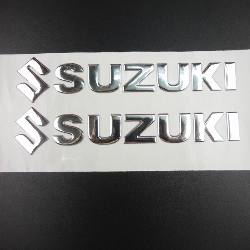 Par Emblemas 3D Motos Suzuki