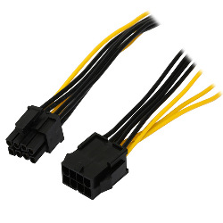 Cable Extensor Poder Tarjeta Video PCI Express 8pin