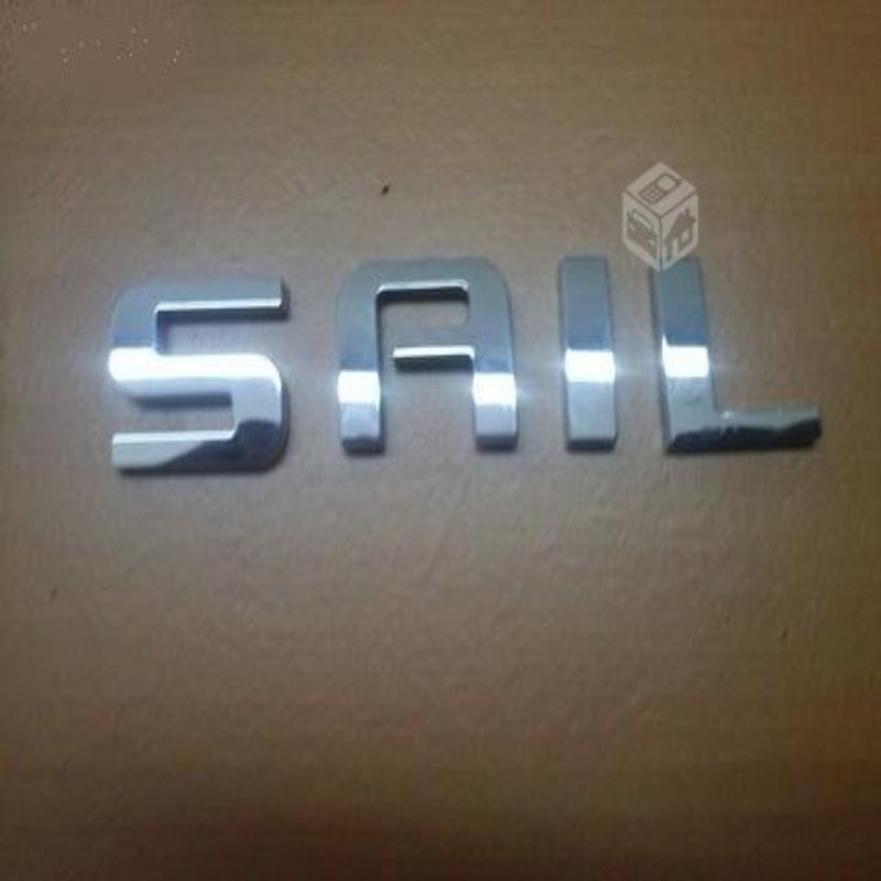 Emblema Trasero Letras Traseras SAIL Chevrolet