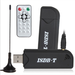 Receptor ISDB-T TV USB Antena Control Remoto