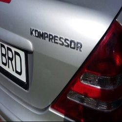 Emblema Mercedes Kompressor