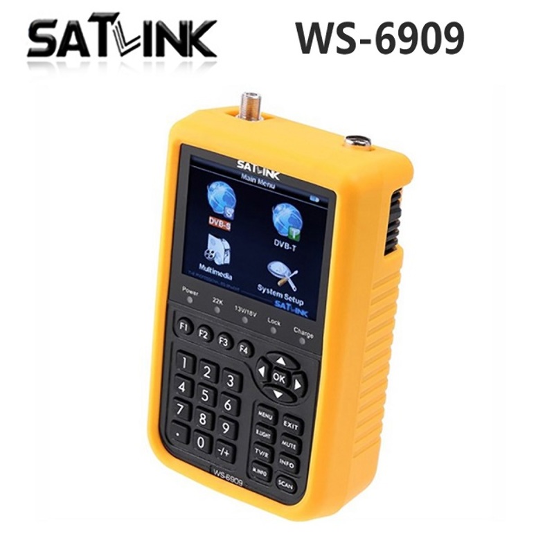 Satfinder Profesional Satlink WS-6909 DVB-S DVB-T