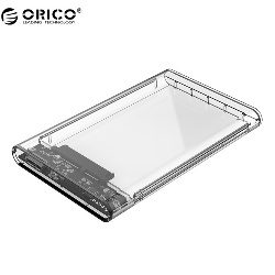 Case Orico Disco Duro 2.5" Transparente 7-9.5mm USB 3.0