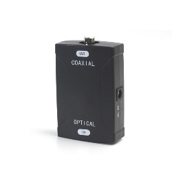 Conversor Señal Audio Digital Toslink Optica a Coaxial