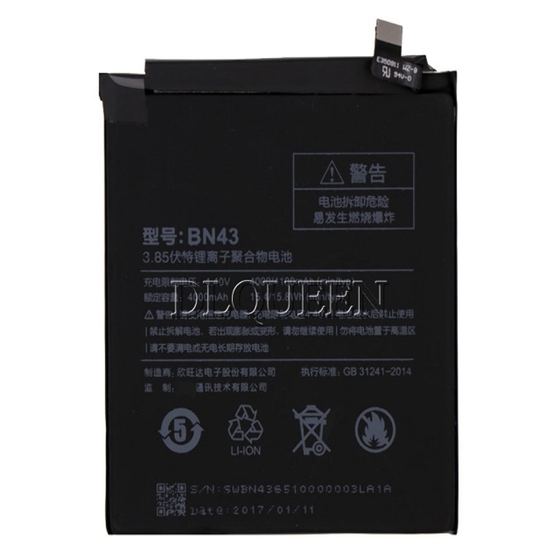 Bateria para Redmi Note 4X BN43