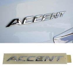 Emblema Hyundai Nuevo Accent