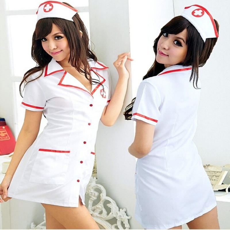 Sexy Traje Enfermera Cosplay Fantasia Erotica Disfraz