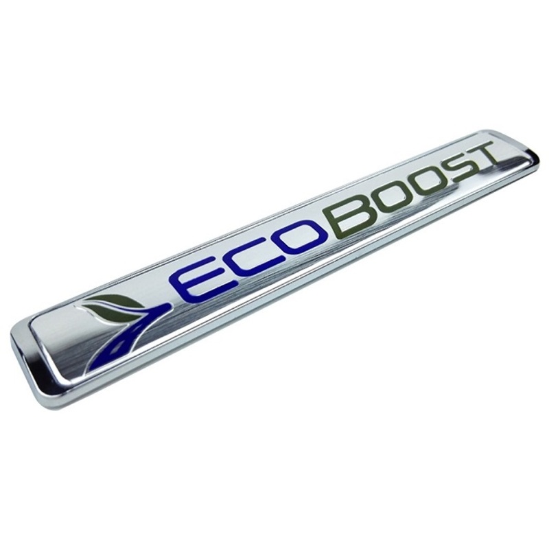 Emblema Ford Ecoboost Trasero Metalico Adhesivo S-Max