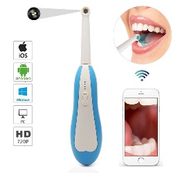 Camara Dental Bucal Oral WiFi HD Luz Dentista Endoscopio