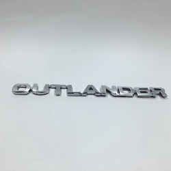 Emblema Mitsubishi Outlander Trasero