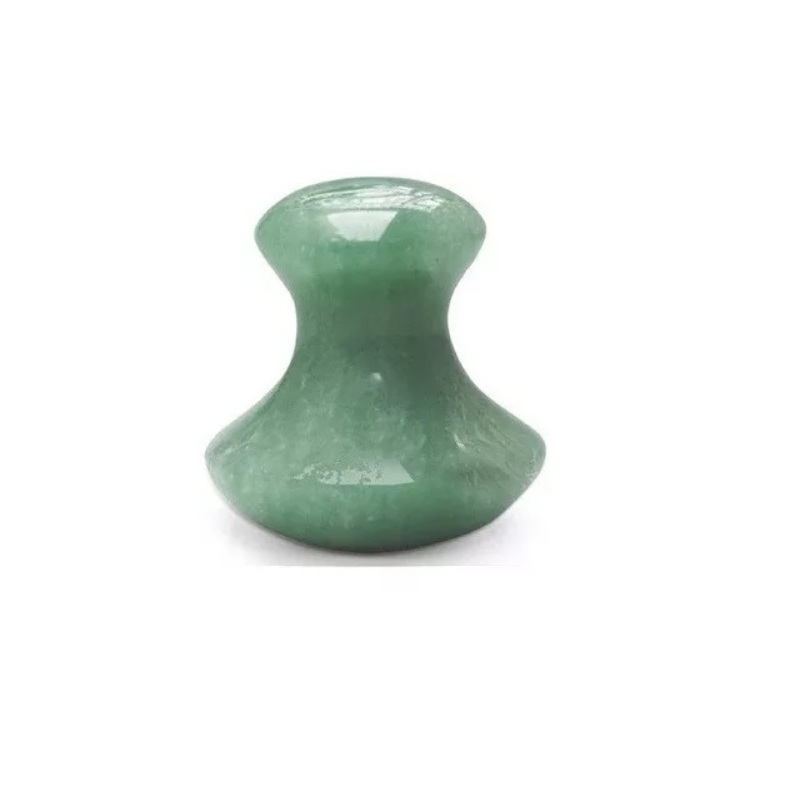 Piedra Guasha Jade El Secreto de la Belleza Oriental 4x4,5cm
