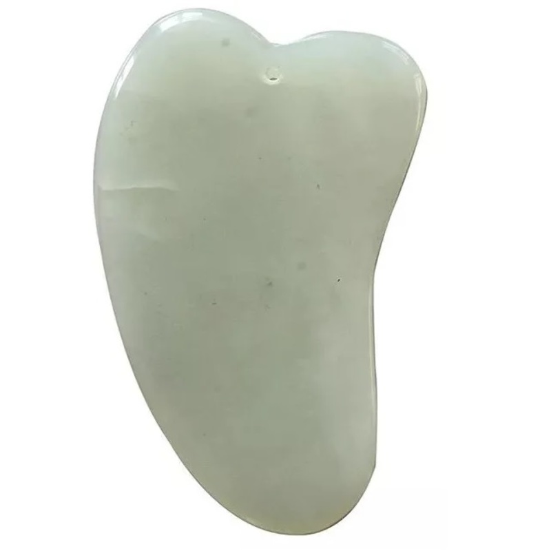 Piedra Guasha Jade El Secreto de la Belleza Oriental 7,5x4,5x4cm