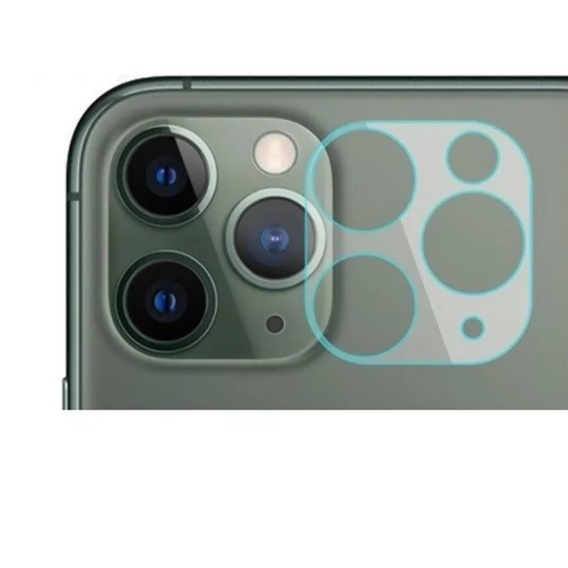 Vidrio Templado Protector Contorno Camara iPhone 11 Pro Pro Max